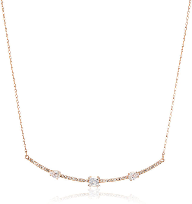 SWAROVSKI gray necklace - Rose Gold #5290962