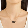 
SWAROVSKI Black Iconic Swan necklace #5296468