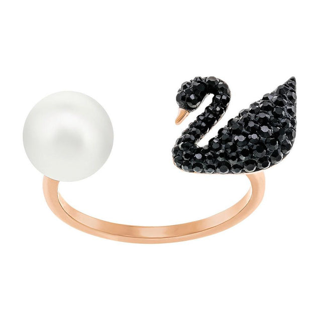 SWAROVSKI Iconic Swan Open Ring Size 52 #5296470