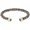 
SWAROVSKI multi-color and rose gold crystaldust cuff bangle #5348098