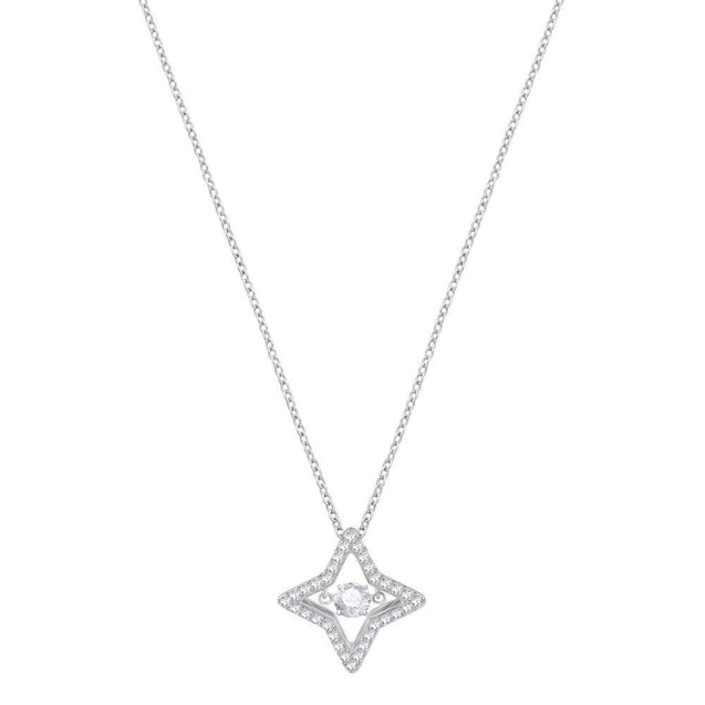 SWAROVSKI Sparkling Dance Star Pendant - Rhodium #5349654