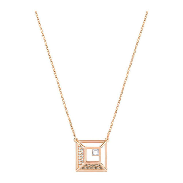 SWAROVSKI Hillock Square Pendant - Rose Gold #5351080