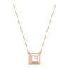 
SWAROVSKI Hillock Square Pendant - Rose Gold #5351080