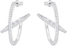 
SWAROVSKI Hoop Fever Pierced Earrings #5352009