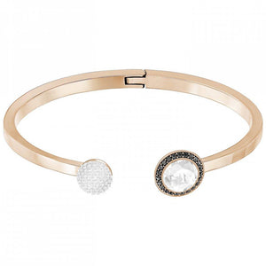 SWAROVSKI Hote Bangle, Gray, Rose Gold Plating #5352500