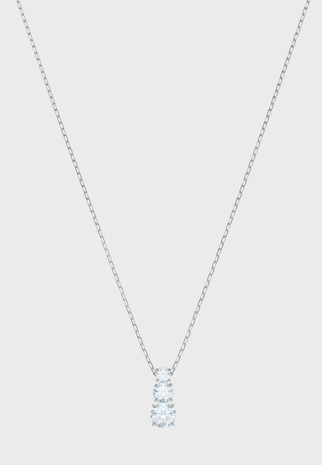 SWAROVSKI Attract Trilogy Round pendant - White #5414970