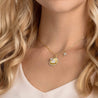 
SWAROVSKI Ocean Sand Coin Necklace - White #5462580