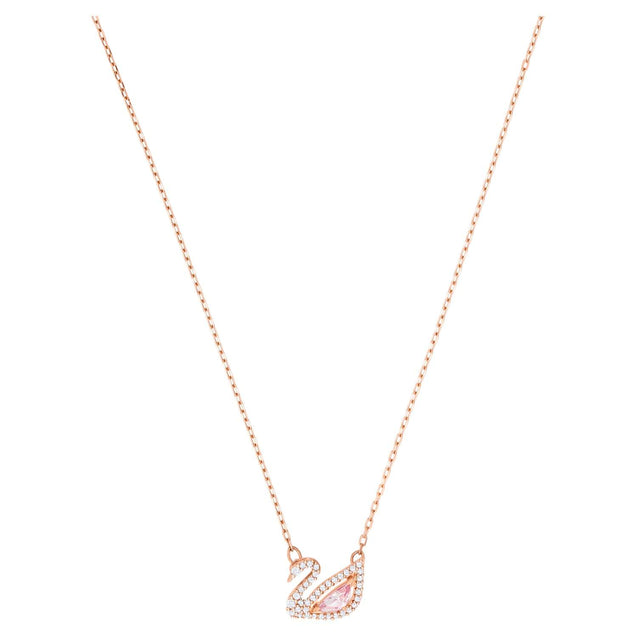 SWAROVSKI Dazzling Swan necklace - Rose Gold #5469989