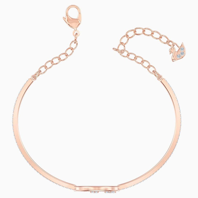 SWAROVSKI Rose Gold-Plated North Bangle- Size M #5493393