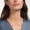 
SWAROVSKI Lisabel necklace - Red & Gold-tone plated #5498807