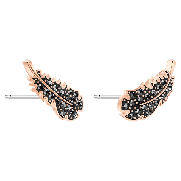 SWAROVSKI Naughty Pierced Earrings - Black #5509722