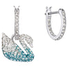 
SWAROVSKI Iconic Swan Earrings - Blue #5512577