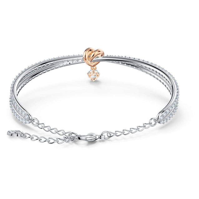 SWAROVSKI Lifelong Heart bangle - White #5516544