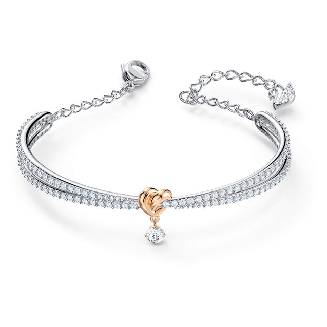 SWAROVSKI Lifelong Heart bangle - White #5516544