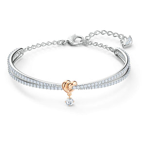 SWAROVSKI Lifelong Heart bangle - White #5516544