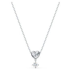 SWAROVSKI Lifelong Heart Pendant -White #5517928