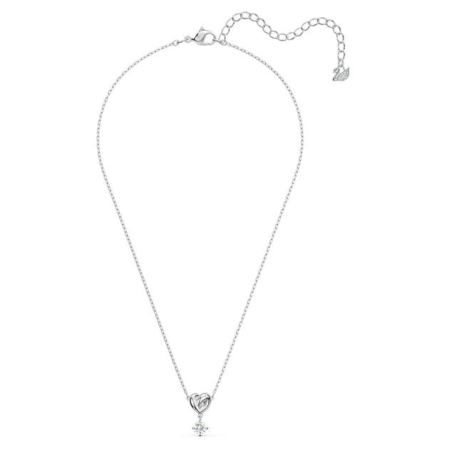 SWAROVSKI Lifelong Heart Pendant -White #5517928