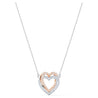 
SWAROVSKI Infinity Entwined Heart Necklace - White #5518868