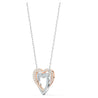 
SWAROVSKI Infinity Entwined Heart Necklace - White #5518868