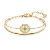 
SWAROVSKI Symbolic Mandala Bangle - Green & Gold-tone plated #5521493