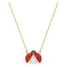 
SWAROVSKI Swarovski Sparkling Dance Ladybug Necklace - Red & Gold-tone plated #5521787