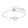 
SWAROVSKI Infinity Heart Bracelet - White #5524421