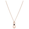 
SWAROVSKI Infinity Pendant - Black & Rose Gold Tone Plated #5533722