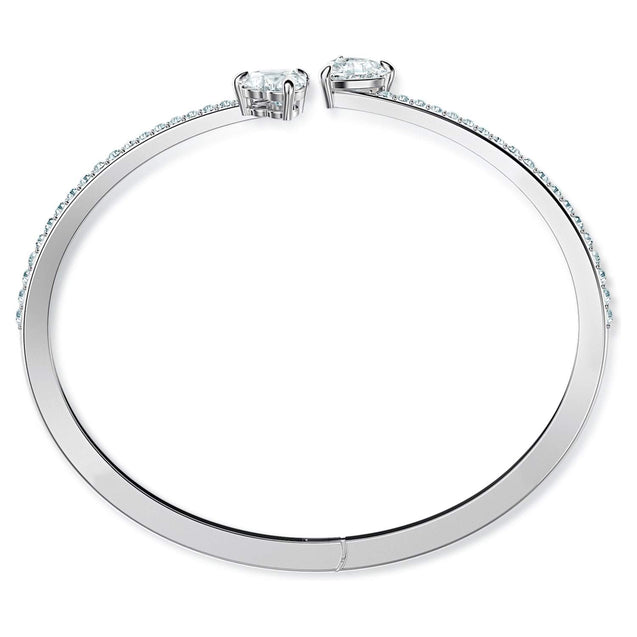 SWAROVSKI Attract Soul Heart Bangle – White #5535354