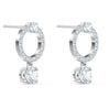 
SWAROVSKI Attract Circular Earrings - White #5563278