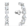 
SWAROVSKI Tennis Deluxe Mixed Pierced Earrings #5563322