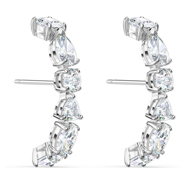 SWAROVSKI Tennis Deluxe Mixed Pierced Earrings #5563322