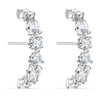 
SWAROVSKI Tennis Deluxe Mixed Pierced Earrings #5563322