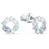 
SWAROVSKI Attract Circular stud earrings - Blue #5570943