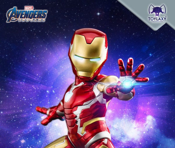 漫威復仇者聯盟：鐵甲奇俠正版模型手辦人偶玩具 Marvel's Avengers: Endgame Premium PVC Iron Man Official figure toy round