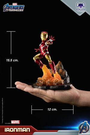 漫威復仇者聯盟：鐵甲奇俠正版模型手辦人偶玩具 Marvel's Avengers: Endgame Premium PVC Iron Man Official figure toy size