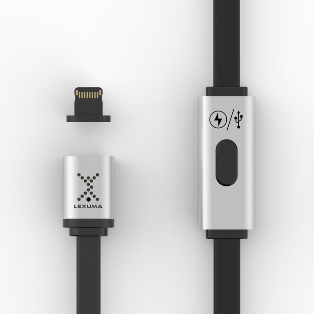 Lexuma XMAG Plus – Magnetic Lightning Cable COMBO (Apple) - GadgetiCloud