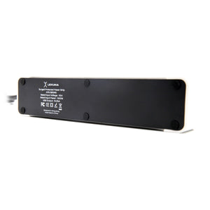 Lexuma XStrip 3-Gang US Type 15A Socket Mini USB Power Strip with 4 USB Ports - GadgetiCloud